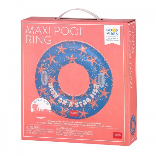 Legami Inflatable Maxi Pool Ring Starfish (SWIM0013)