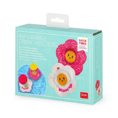 Legami Inflatable Drink Holder Daisy Σετ2 (IDH0003)