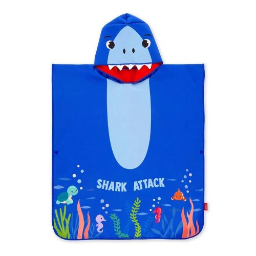 Legami Πετσέτα Παιδική Πόντσο Shark (PTK0002)