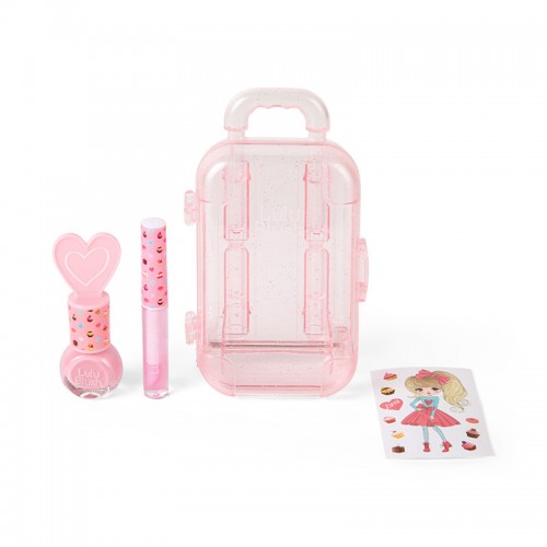 Lulu Blush Βαλιτσάκι Τρόλει με Μακιγιάζ Βάση νερού (884953) Lulu Blush Βαλιτσάκι Τρόλει με Μακιγιάζ Βάση νερού (884953)