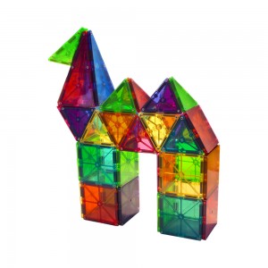 Magna Tiles Clear Colors 100τεμ (04300)
