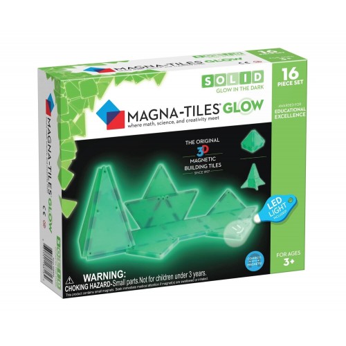 Magna Tiles Glow 16τεμ (18816)