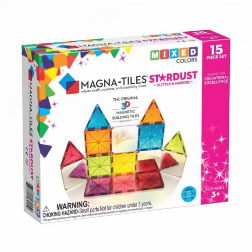 Magna Tiles Stardust 15τεμ. (18915)
