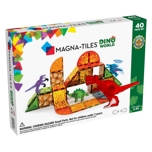 Magna Tiles Dino World 40τεμ (22840)