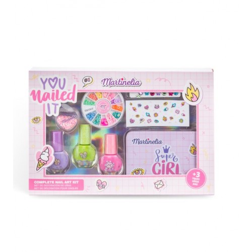 Martinelia Super Girl Nail Art & Tin Box Set (31113)