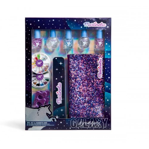 Martinelia Galaxy Dreams Nail Set & Cosmetic Bag (31155)
