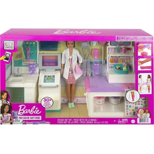Barbie Κλινική σετ με κούκλα (GTN61)