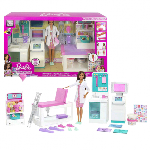 Barbie Κλινική σετ με κούκλα (GTN61)