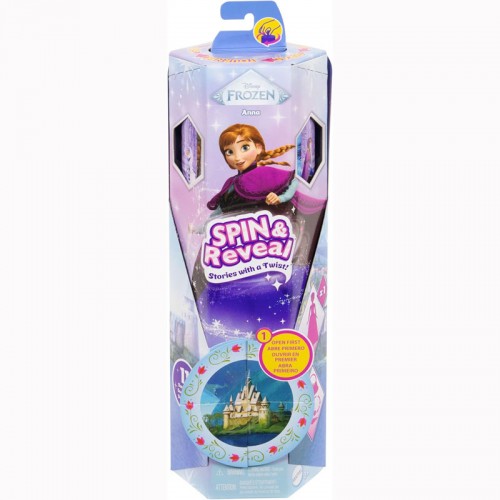 Barbie Frozen Spin & Reveal Anna (JBG60)