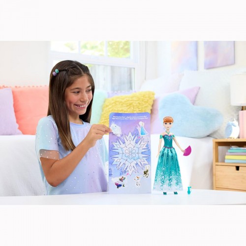 Barbie Frozen Spin & Reveal Anna (JBG60)