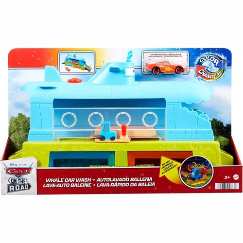 Cars "On the Road" Πλυντήριο Φάλαινα Color Changers (HGV70)