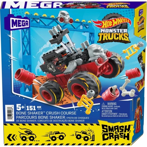 Mega Blocks Hot Wheels Smash N Crash Bone Shaker (HKF87)