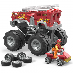 Mega Blocks Hot Wheels Monster Trucks Πυροσβεστικό Όχημα (HHD19)