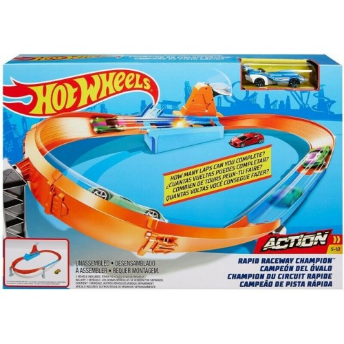 Hot Wheels Αγωνιστική Πίστα Rapid Raceway Champion (GBF81/GJM75) Hot Wheels Αγωνιστική Πίστα Rapid Raceway Champion (GBF81/GJM75)