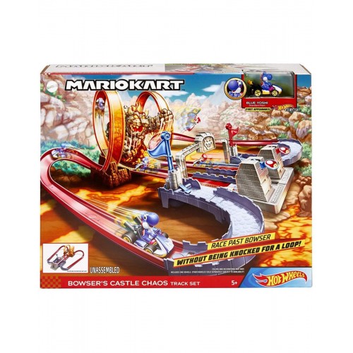 Hot Wheels Super Mario Kart Το Κάστρο Του Μπαουζερ Πίστα (GNM22)