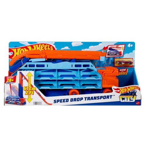 Hot Wheels Νταλίκα Αυτοκινητόδρομος (HDY92)