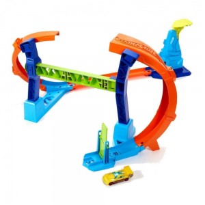 Hot Wheels Αγωνιστική Πίστα Corkscrew Jump Champion (GBF81/JFH36)