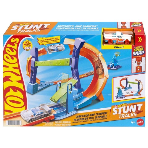 Hot Wheels Αγωνιστική Πίστα Corkscrew Jump Champion (GBF81/JFH36) Hot Wheels Αγωνιστική Πίστα Corkscrew Jump Champion (GBF81/JFH36)