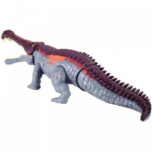 Jurassic World Δεινόσαυροι Με Κινούμενα Μέλη Και Λειτουργία Επίθεσης Sarcosuchus (GVG68/GJP32)