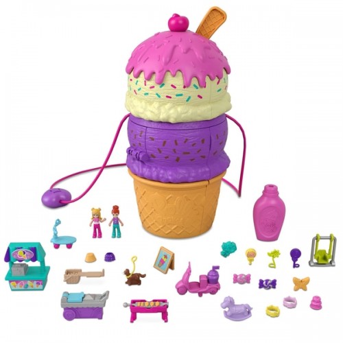 Polly Pocket Spin 'n Surprise Playground (HBF15/HBF14)