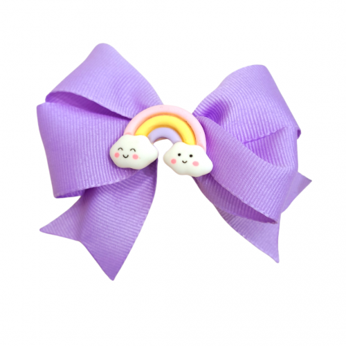 Κλίπ Μαλλιών Purple Cloudy Rainbow (M14162)