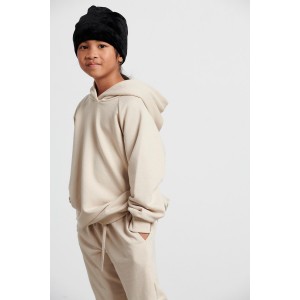 Melin Rose Σετ Φόρμα Φούτερ με Κουκούλα Oversized Μπεζ (MRW23-6100)