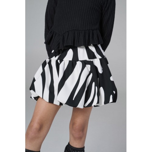 Melin Rose Φούστα Balloon Zebra (MRW26-2111)