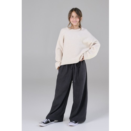 Melin Rose Παντελόνα Ανθρακί (MRW26-3309)