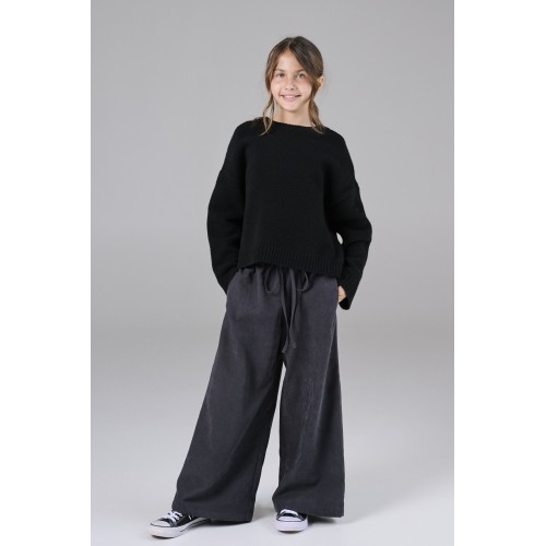 Melin Rose Παντελόνα Ανθρακί (MRW26-3309)