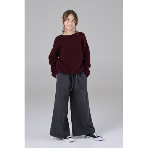 Melin Rose Παντελόνα Ανθρακί (MRW26-3309)