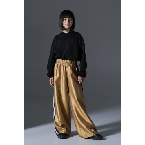 Melin Rose Παντελόνα Χρυσή με Ρίγα (MRW26-3302) Melin Rose Παντελόνα Χρυσή με Ρίγα (MRW26-3302)