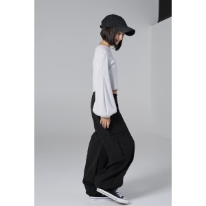 Melin Rose Μπλούζα Πλεκτή Γκρι (MRW26-0428)