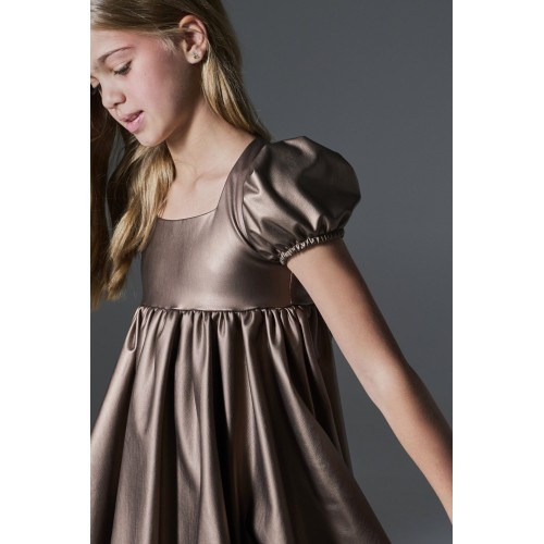 Melin Rose Φόρεμα Δερματίνη Μπρονζέ (MRW26-1213) Melin Rose Φόρεμα Δερματίνη Μπρονζέ (MRW26-1213)