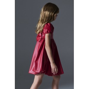 Melin Rose Φόρεμα Δερματίνη Κόκκινο (MRW26-1213)