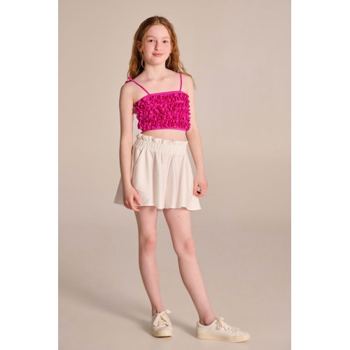 Melin Rose Σόρτς Εκρού (MRS25-3291)