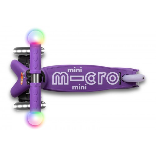 Πατίνι Mini Micro Deluxe Magic LED Purple (MMD129)