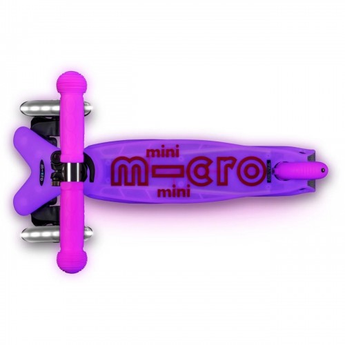 Πατίνι Mini Micro Deluxe Glow LED Frosty Pink (MMD217)