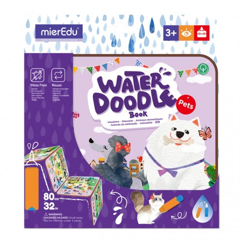 MierEdu Μαγνητικό Μπλοκ Ζωγραφικής Pets (00238)