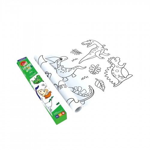 MierEdu Ρολό Ζωγραφικής Μεγάλο Dino (00489)