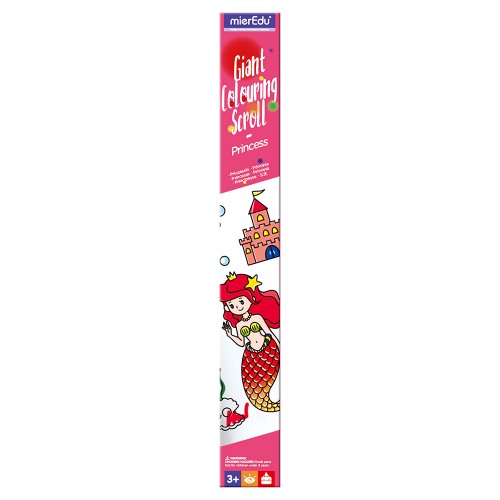 MierEdu Ρολό Ζωγραφικής Μεγάλο Princess (00491)