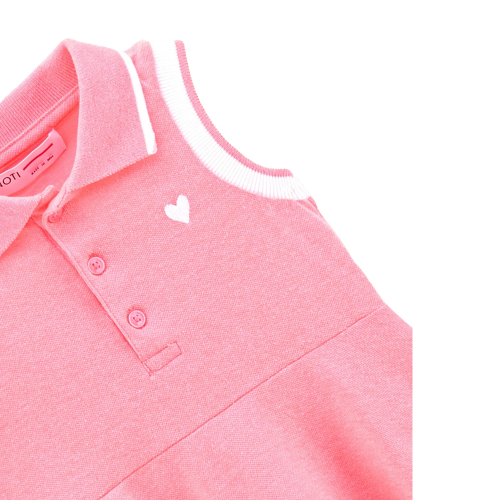Minoti Φόρεμα Pique Polo Coral (10VPOLO6)