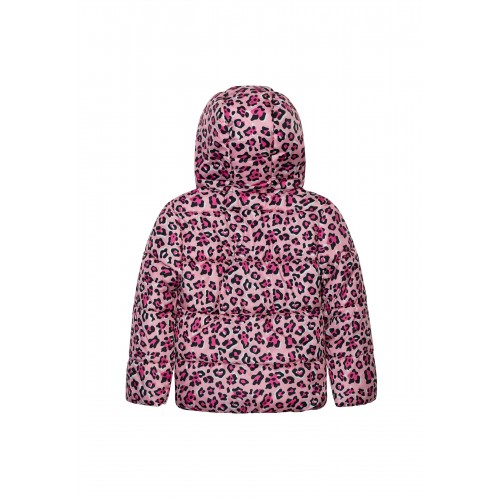 Minoti Μπουφάν Puffer Pink Leopard (12COAT22)