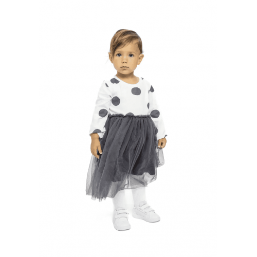 Minoti Φόρεμα Rib Polka Tulle (16DRESS10)