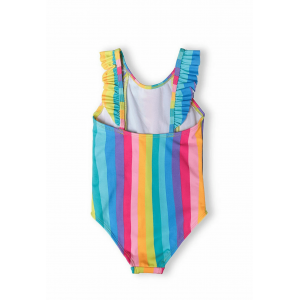 Minoti Μαγιό Ολόσωμο Rainbow Frill (14SWIM16)
