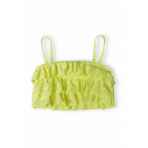 Minoti Μαγιό Μπικίνι Yellow Laser Frills (14SWIM20)