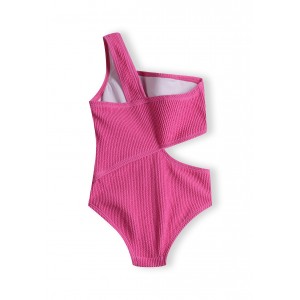 Minoti Μαγιό Ολόσωμο Dark Pink Cut Out (22SWIM40)