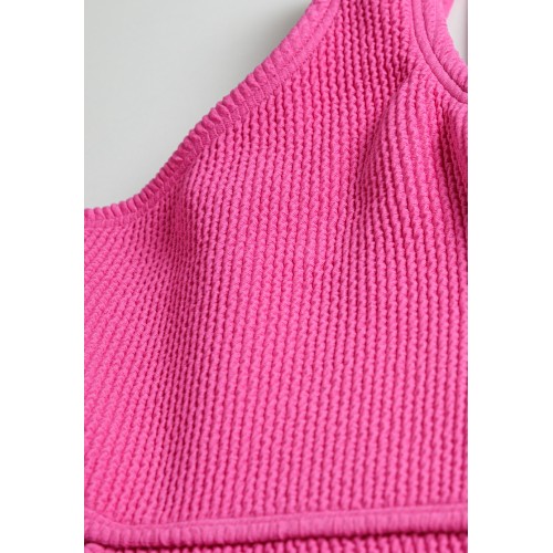 Minoti Μαγιό Ολόσωμο Dark Pink Cut Out (22SWIM40)