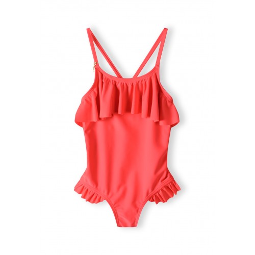 Minoti Μαγιό Ολόσωμο Red Frill (22SWIM43)