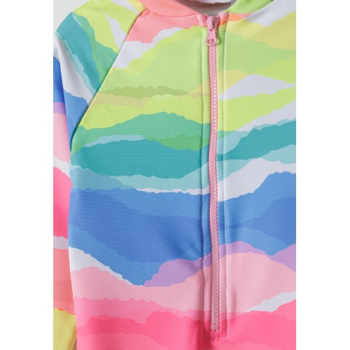 Minoti Μαγιό Ολόσωμο Anti UV Color Waves (22SWIM64)
