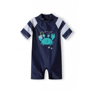 Minoti Μαγιό Ολόσωμο Antii UV με καπέλο Crab (23SWIM4)
